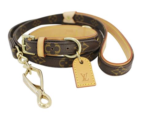 louis vuitton dog collar and leash sale|faux louis vuitton dog collar.